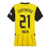 Borussia Dortmund Donyell Malen #21 Hemmatröja Dam 2024-25 Korta ärmar